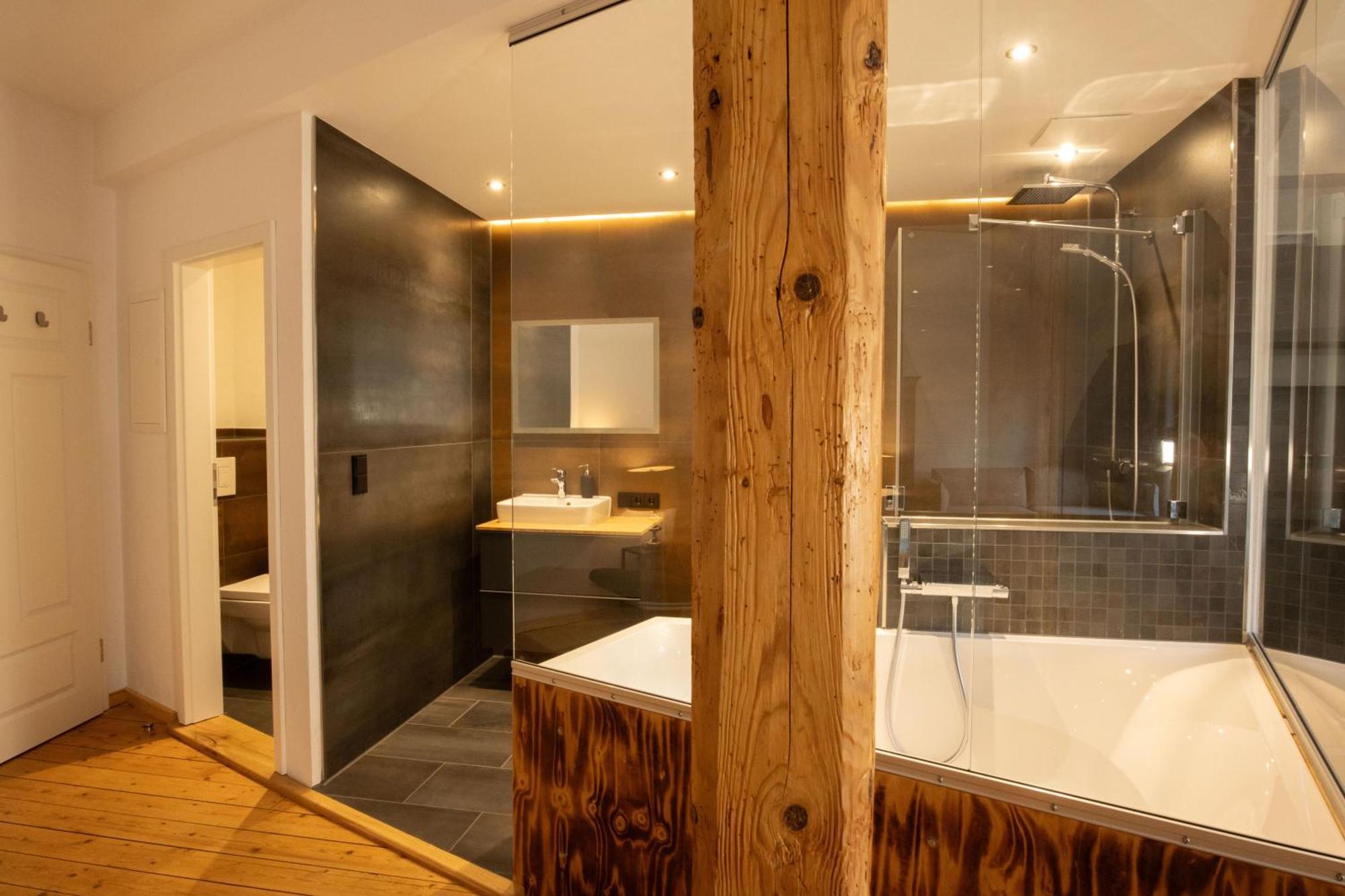 Loft Apartment Mit Grosser Badewanne B Mugeln Екстер'єр фото
