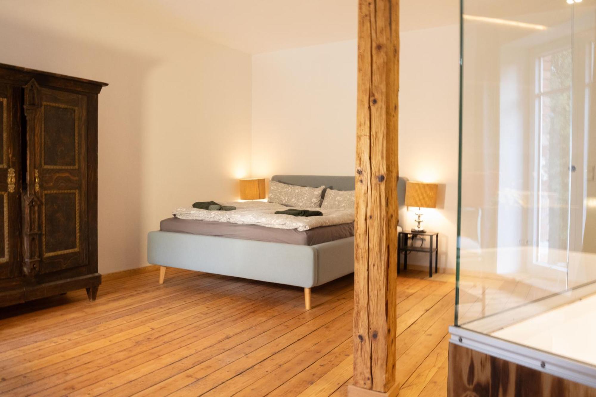 Loft Apartment Mit Grosser Badewanne B Mugeln Екстер'єр фото