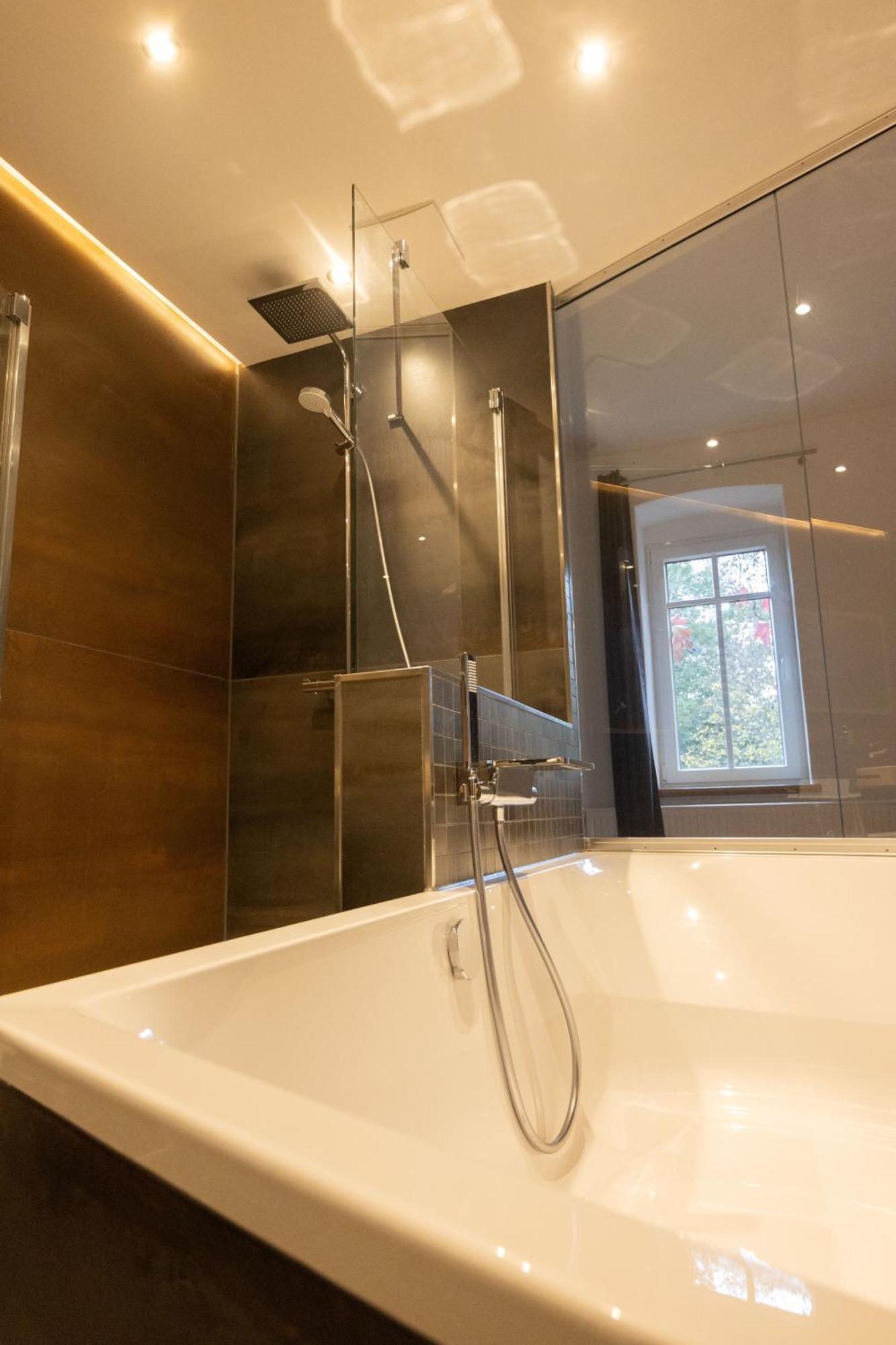 Loft Apartment Mit Grosser Badewanne B Mugeln Екстер'єр фото