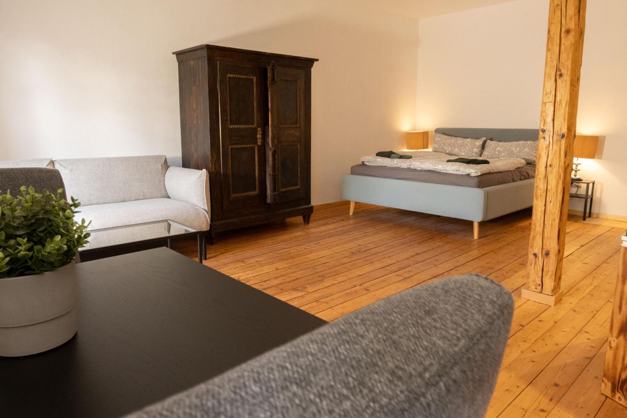 Loft Apartment Mit Grosser Badewanne B Mugeln Екстер'єр фото